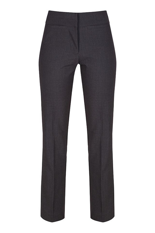 Girls Grey Slim Fit Trouser-Trutex
