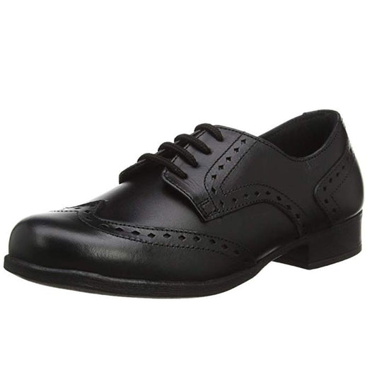 Meghan Leather Senior Girls Lace Brogue