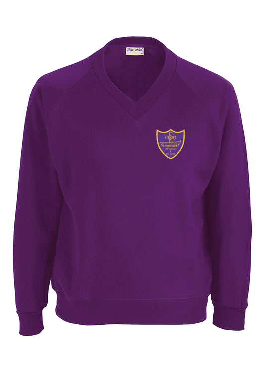 St Simon & St Jude V Neck Sweater