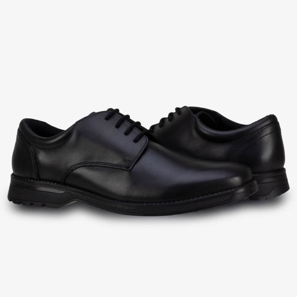 Tyson Clerk Lace Up Smart School Shoe
