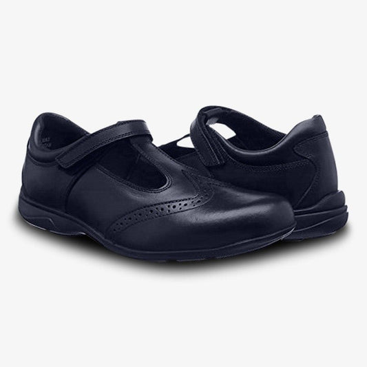 Janine Girls T-Bar  School Shoe