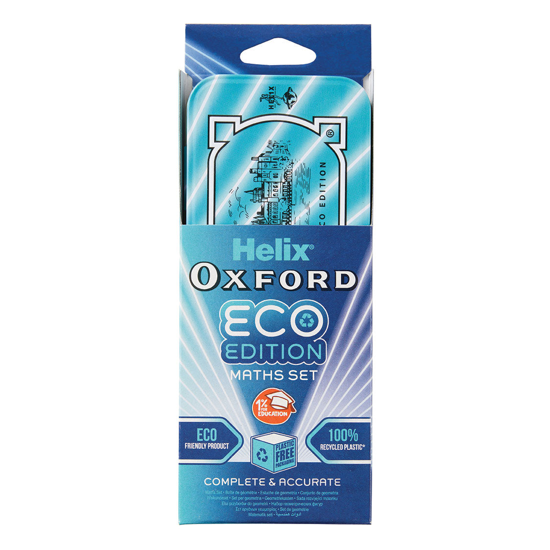 Cyber Eco Maths Set- Light Blue