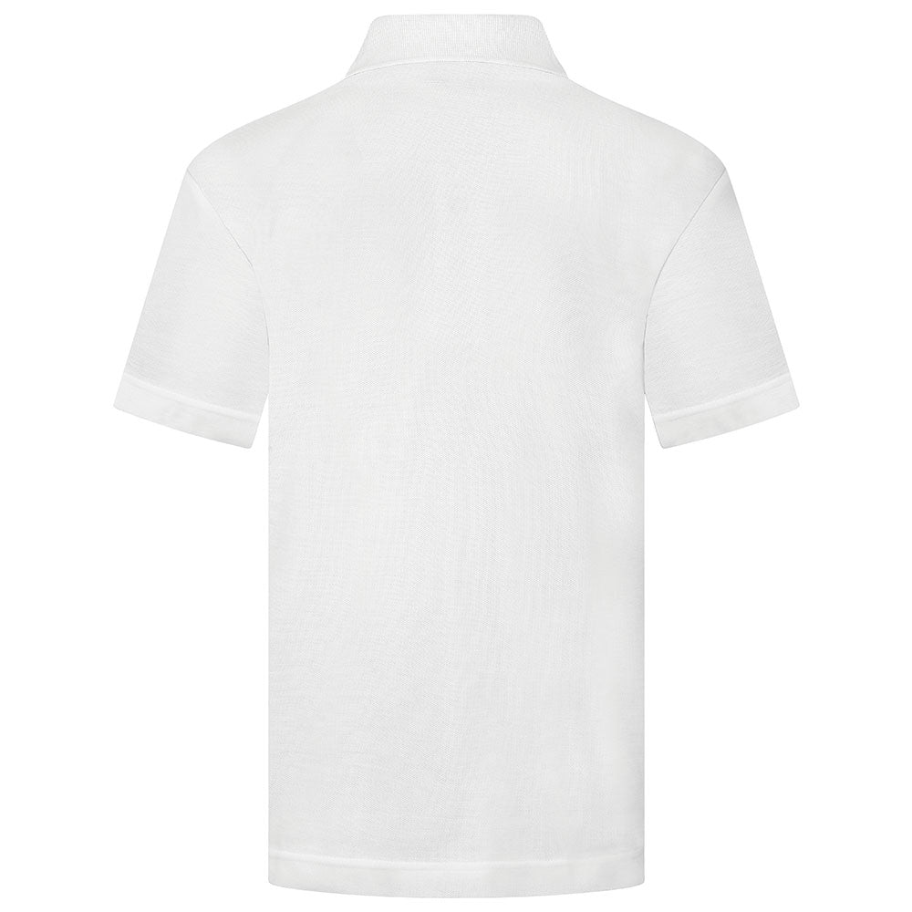 Plain White Polo Shirt
