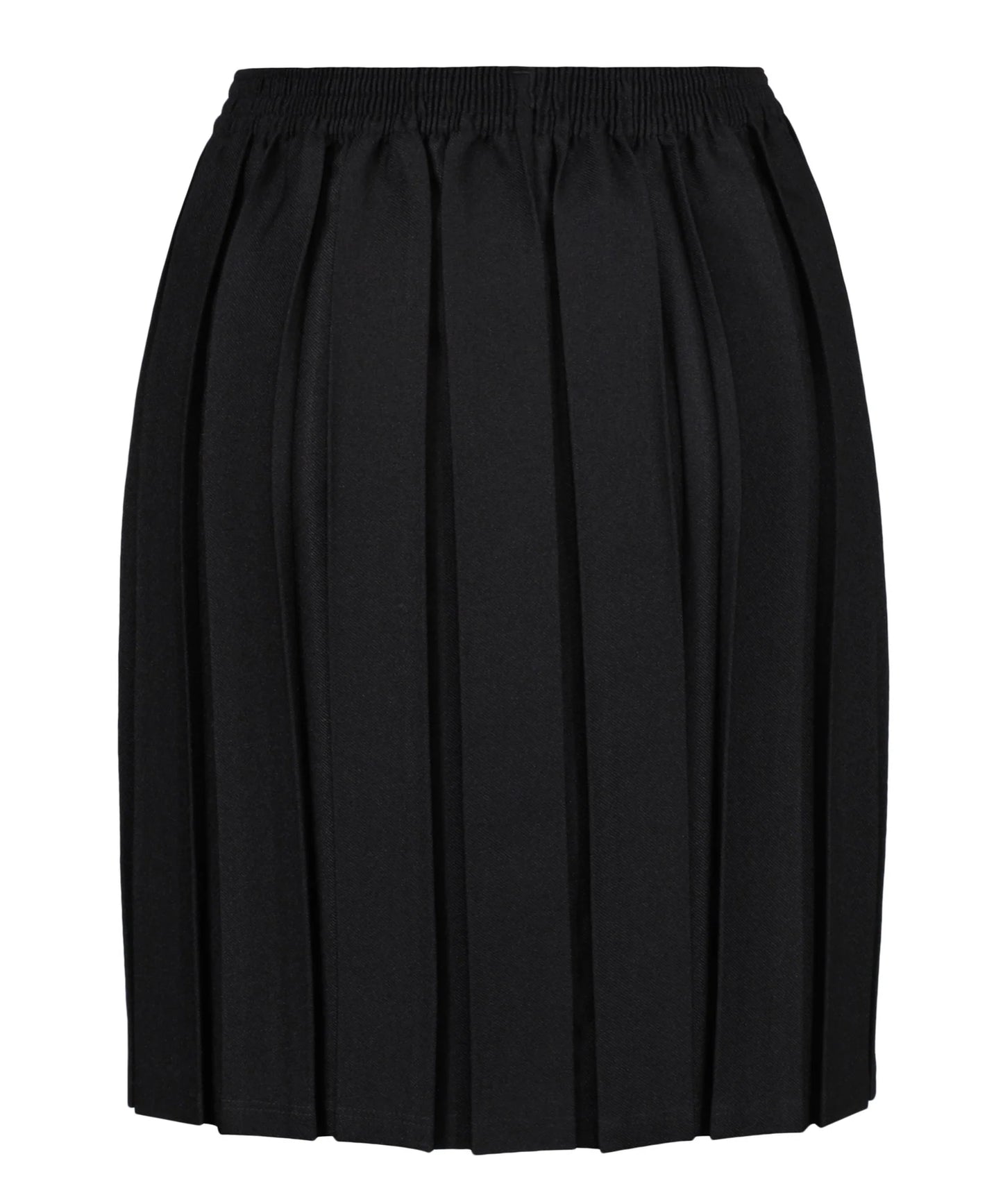 Junior Box Pleat Skirt Black