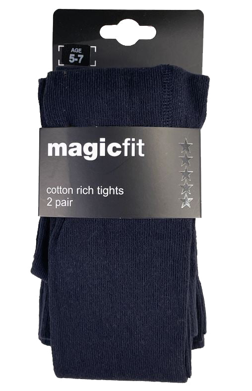 Cotton Tights Twin Pack