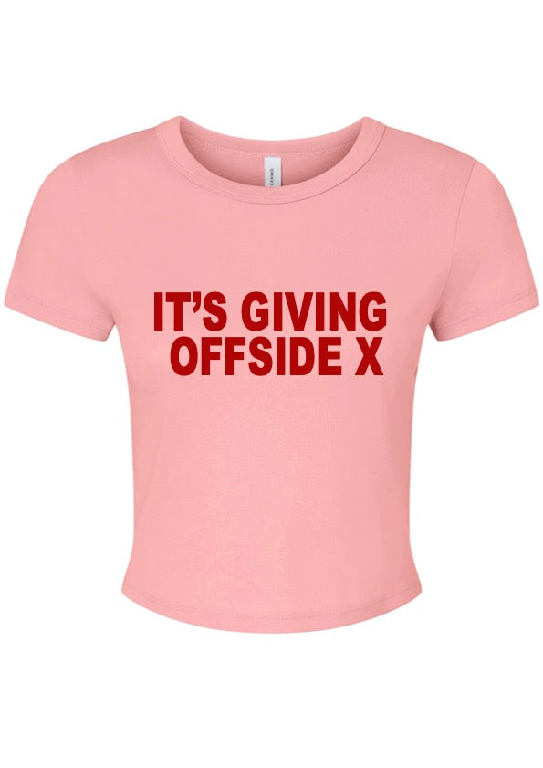 Ladies World Cup crop t-shirts