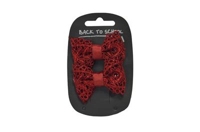 Lacy Bows 2 Pk