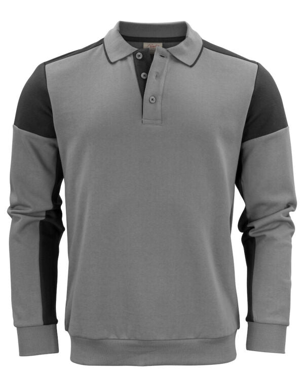 Prime Long Sleeve Polo Sweatshirt