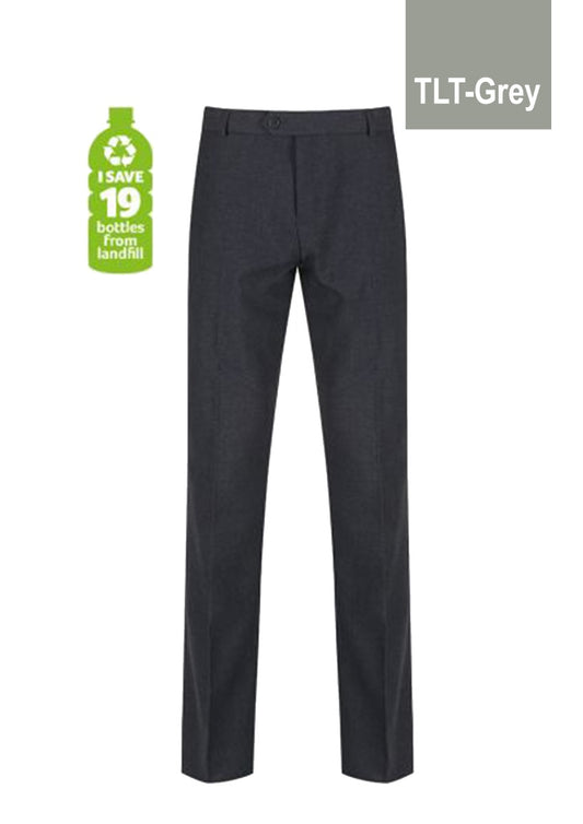 Unisex Slim Fit Grey Trouser TLT
