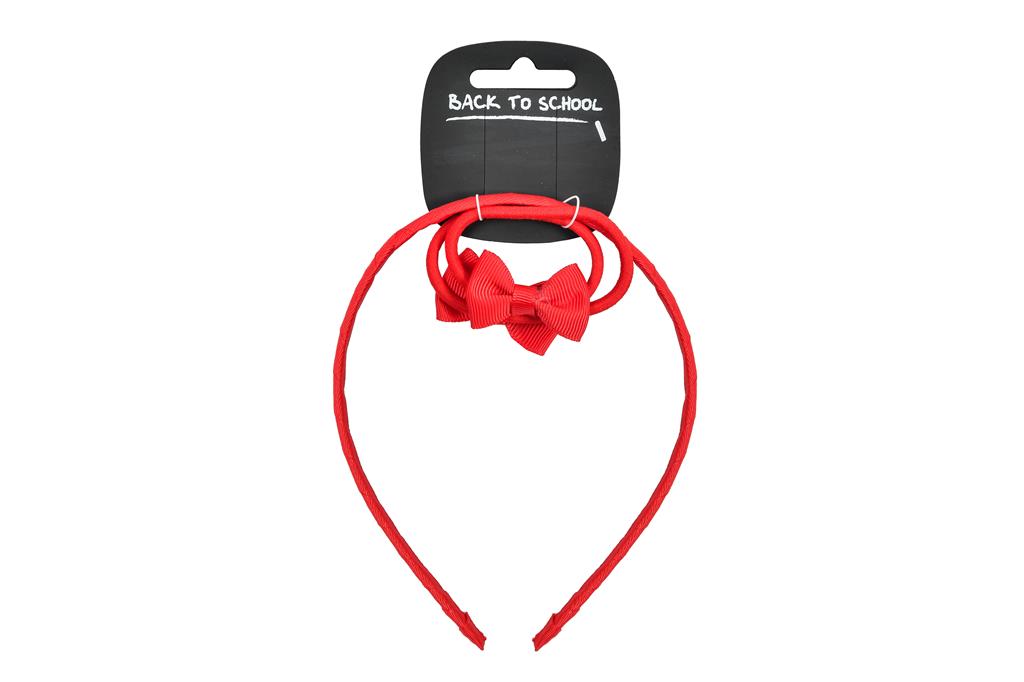 Bow Alice Band & Bobble