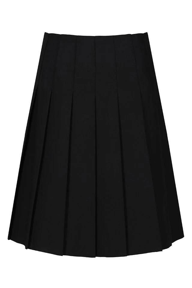 Senior Black Pleated Skirt - Zeco