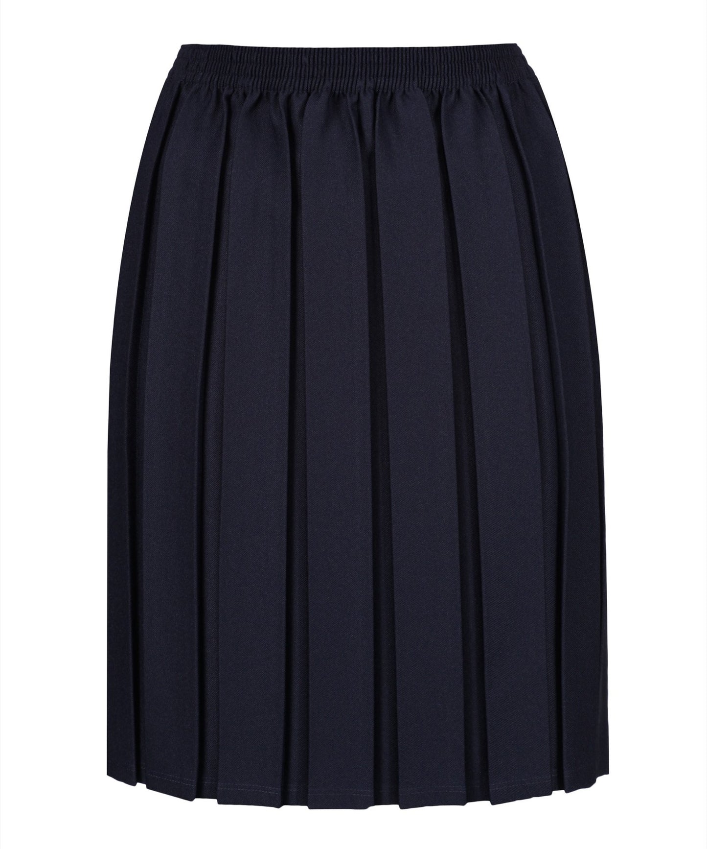 Junior Box Pleat Skirt Navy