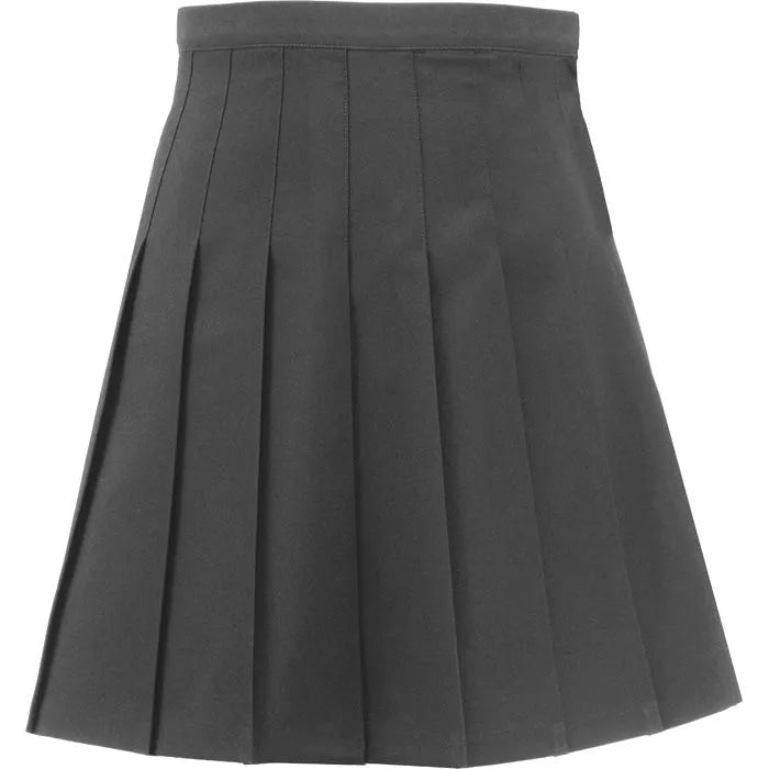 Senior Grey Pleated skirt-Banner – Learn In Style