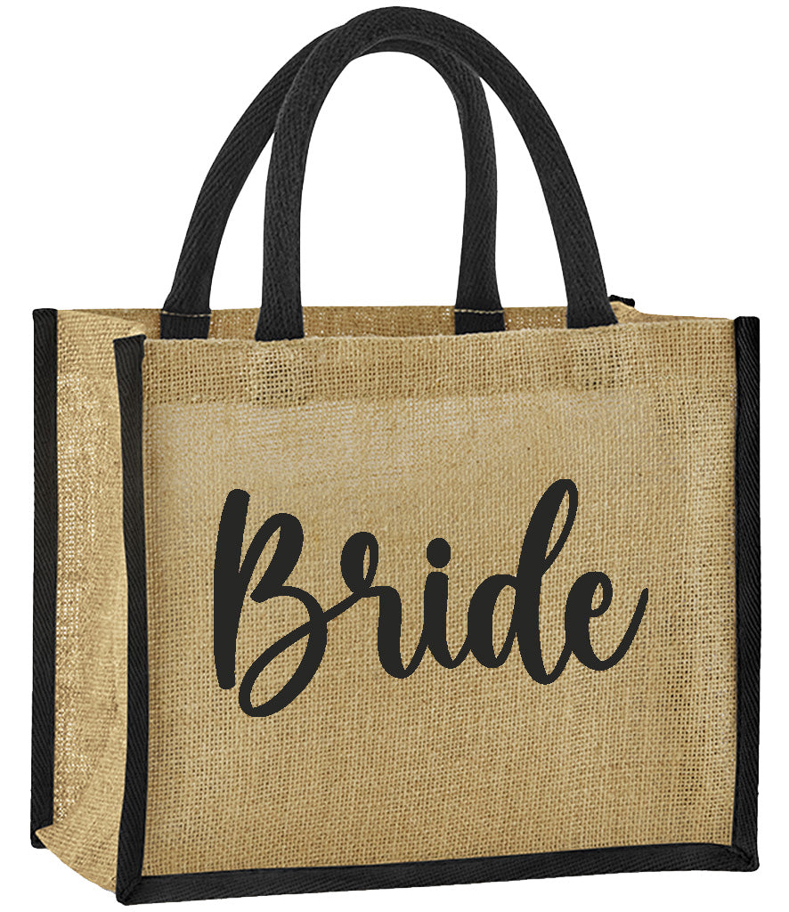 Personalised Jute Tote Bag