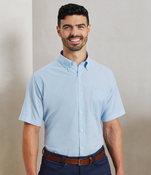 Premier Signature Short Sleeve Oxford Shirt