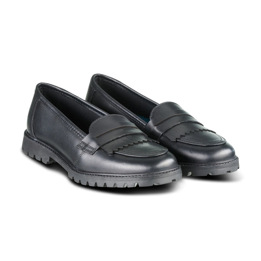 Willow Leather Senior Girls School Shoe