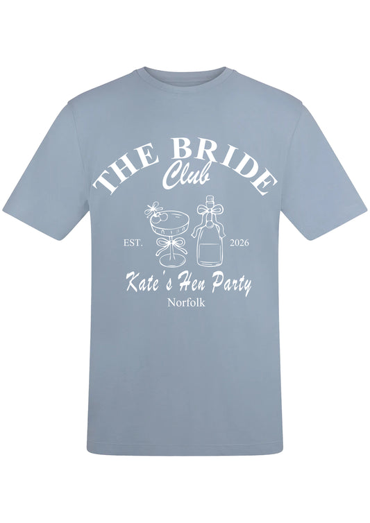 'The Bride Club' Hen Party T-Shirt