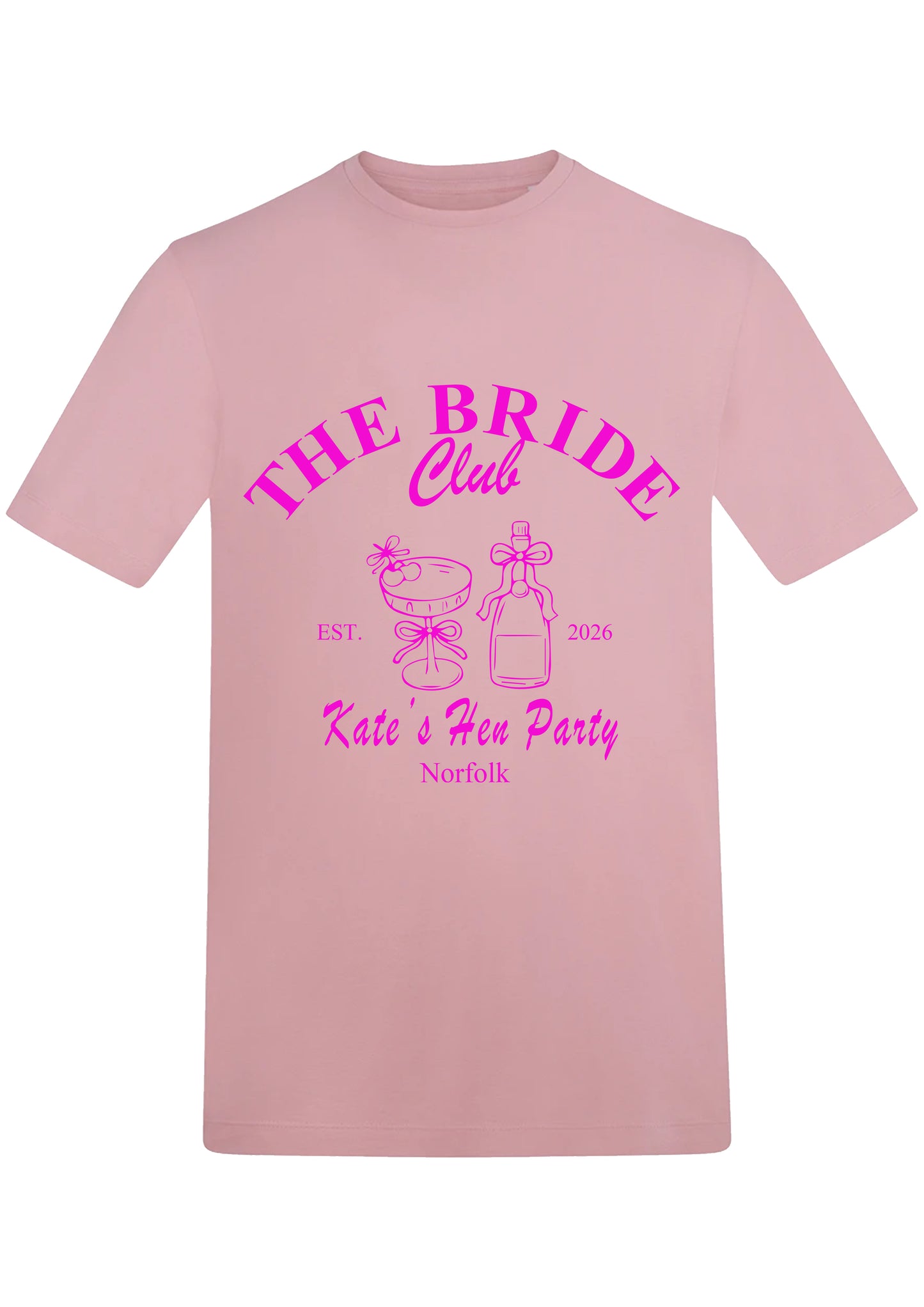 'The Bride Club' Hen Party T-Shirt
