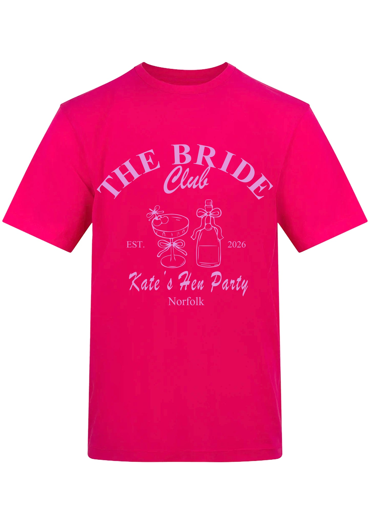 'The Bride Club' Hen Party T-Shirt