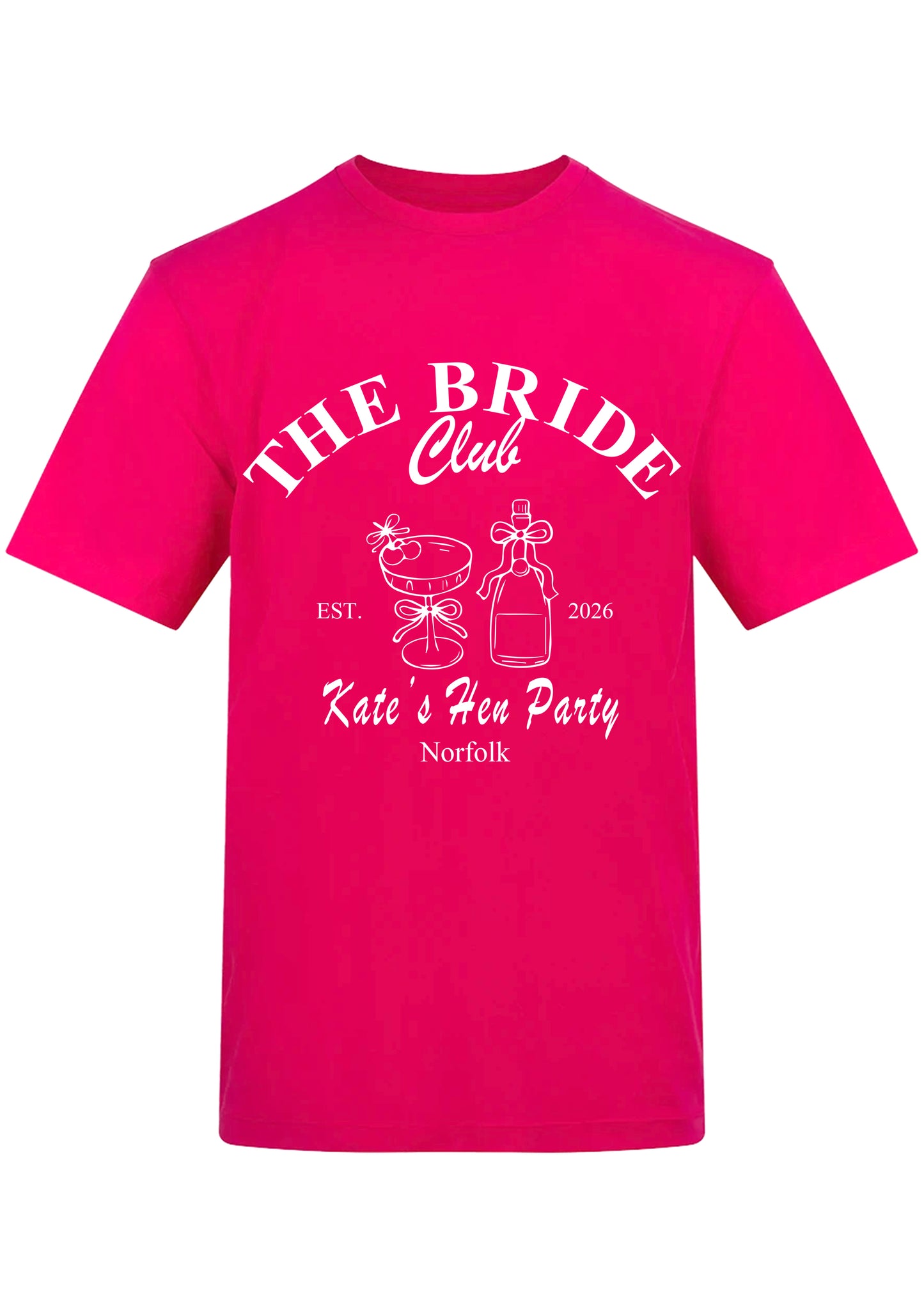 'The Bride Club' Hen Party T-Shirt