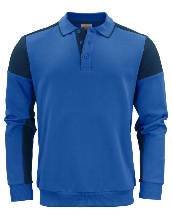Prime Long Sleeve Polo Sweatshirt