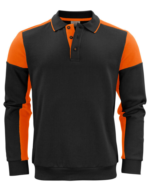 Prime Long Sleeve Polo Sweatshirt