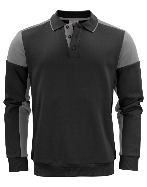 Prime Long Sleeve Polo Sweatshirt