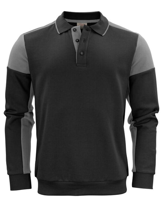 Prime Long Sleeve Polo Sweatshirt