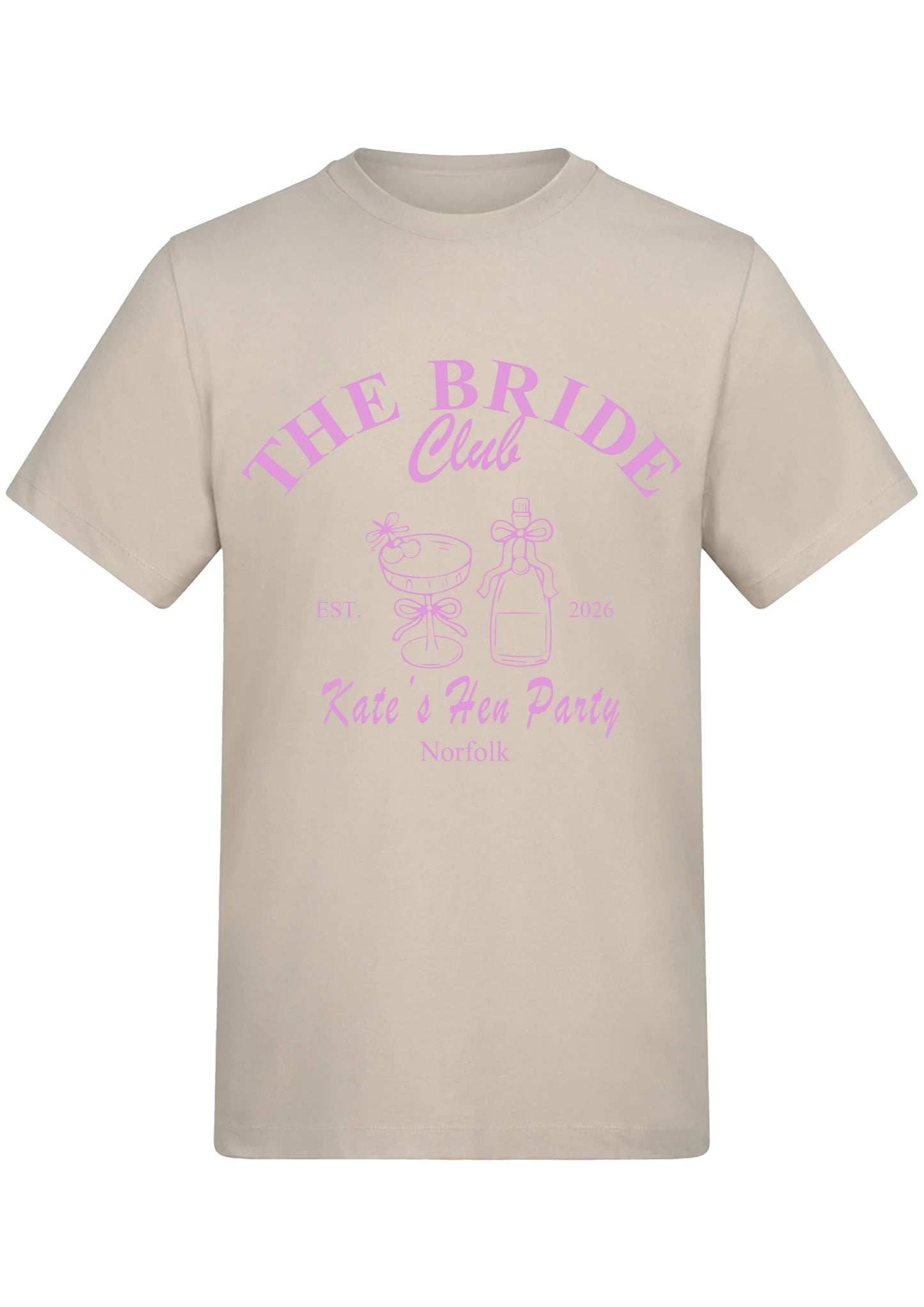 'The Bride Club' Hen Party T-Shirt