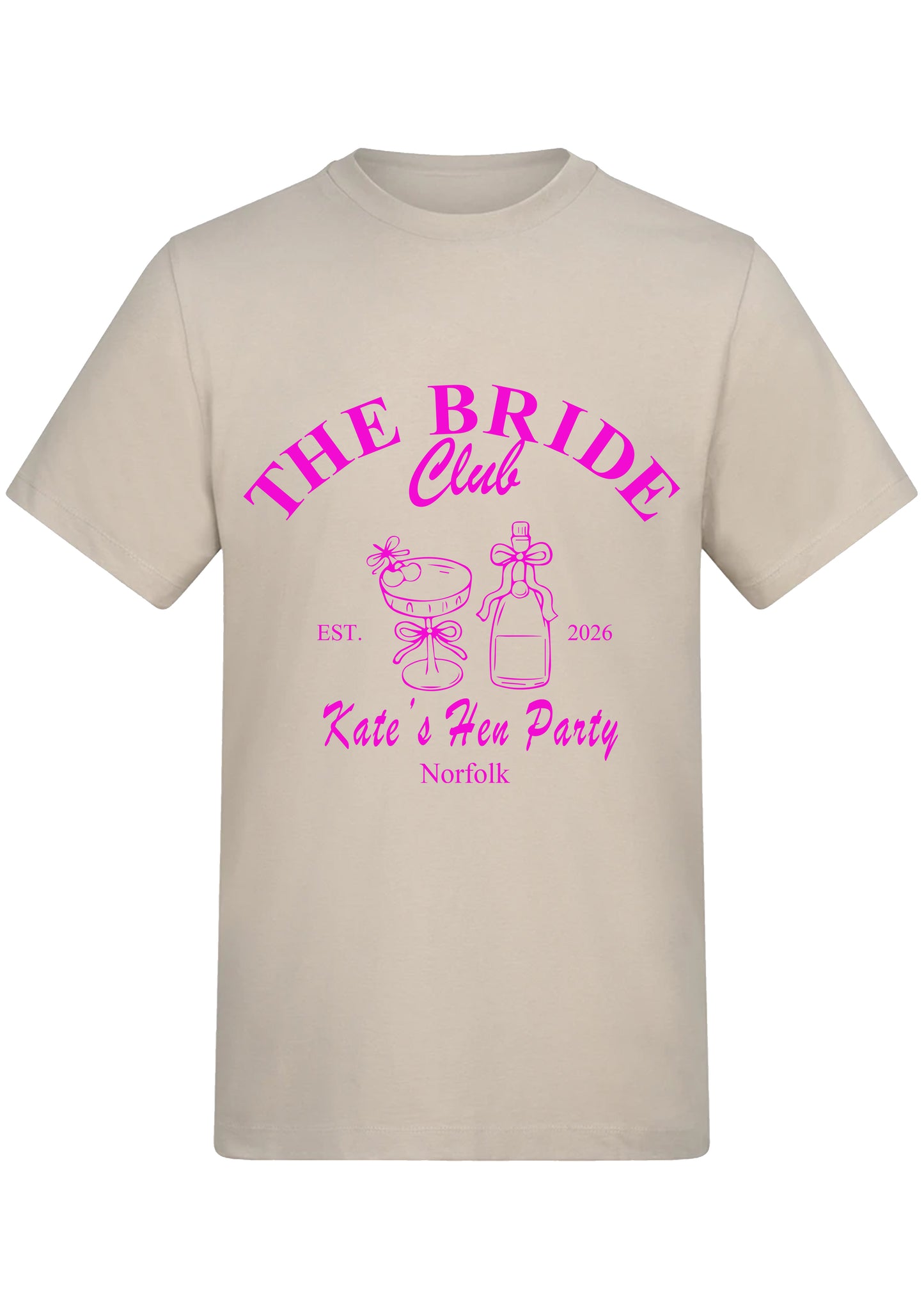 'The Bride Club' Hen Party T-Shirt