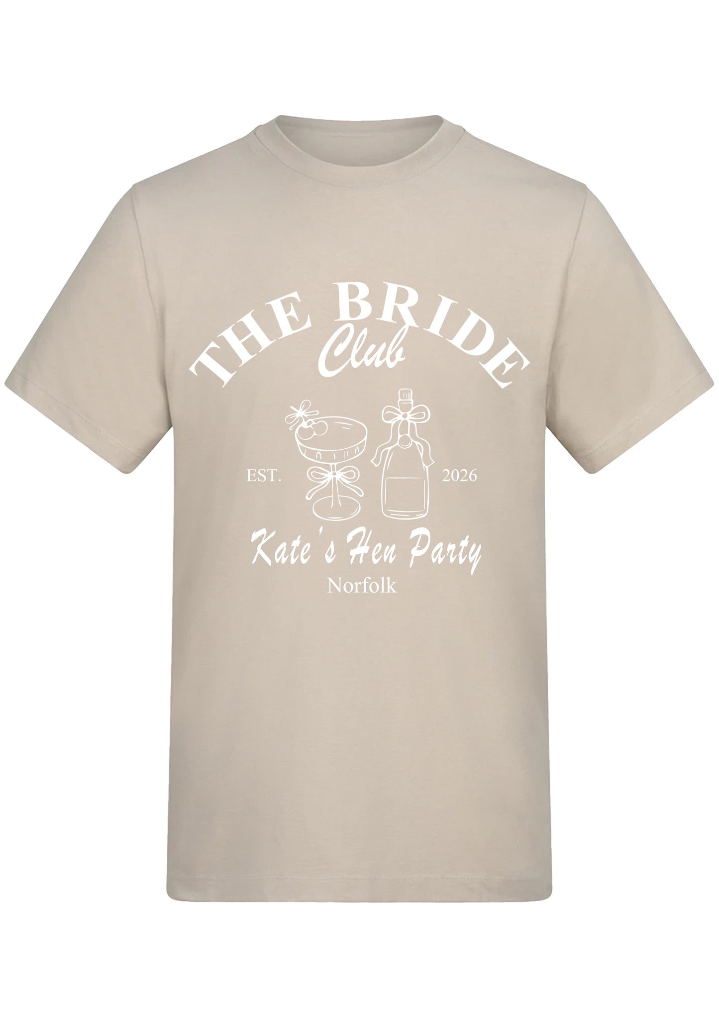 'The Bride Club' Hen Party T-Shirt