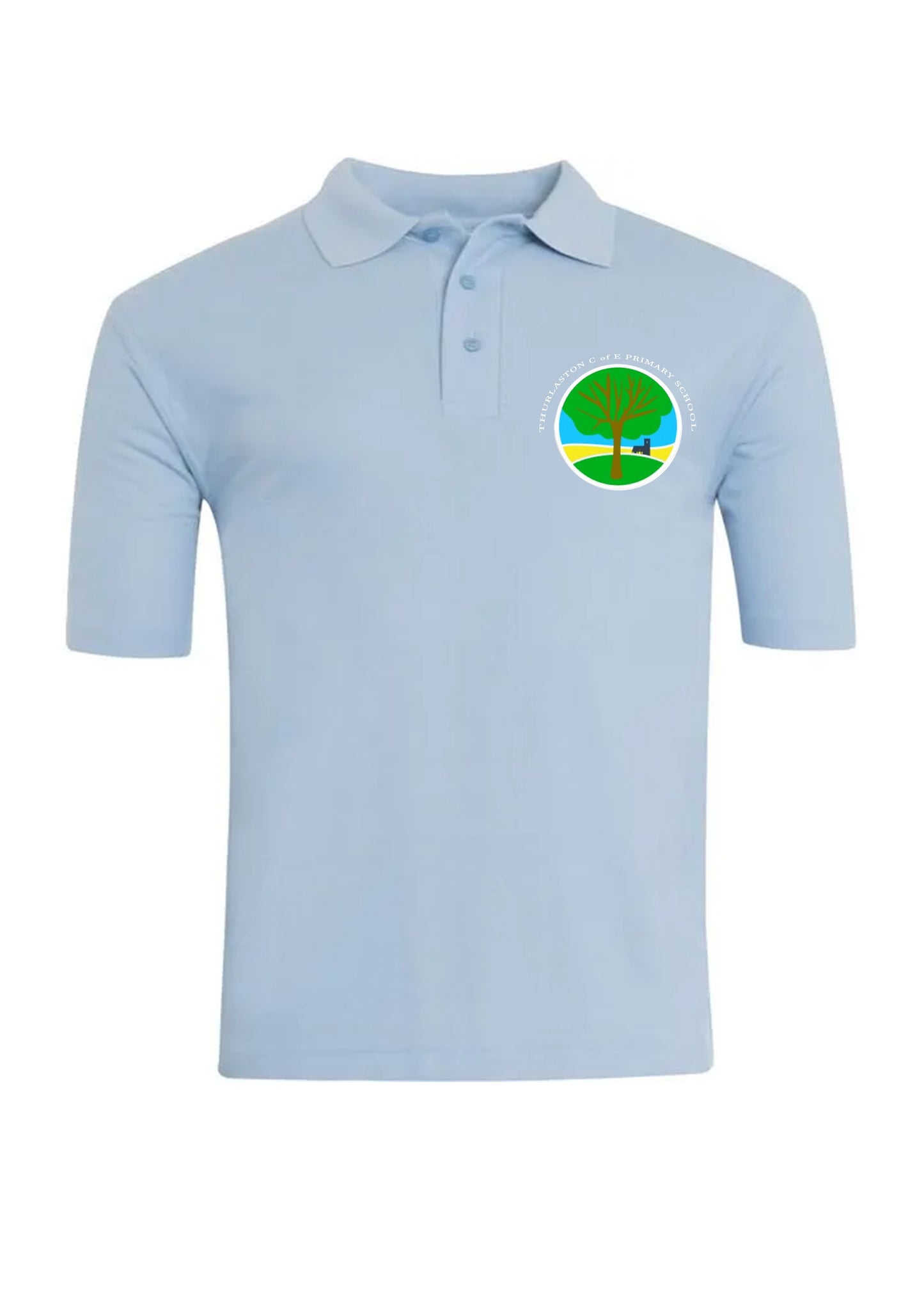 Thurlaston Blue Polo