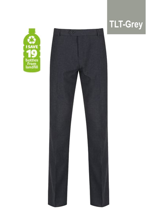 Unisex Slim Fit Grey Trouser TLT