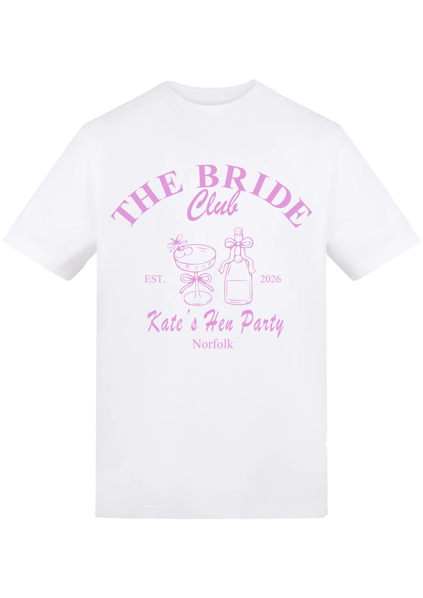 'The Bride Club' Hen Party T-Shirt