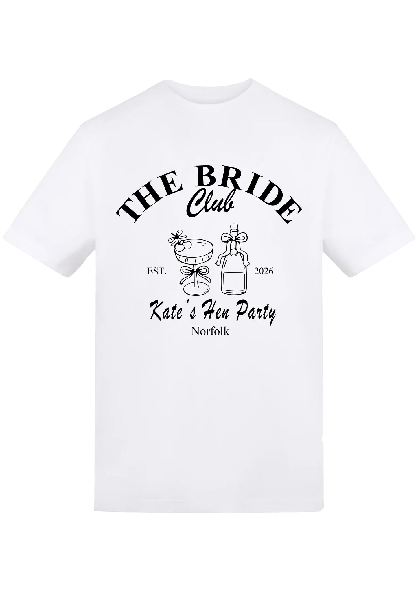 'The Bride Club' Hen Party T-Shirt