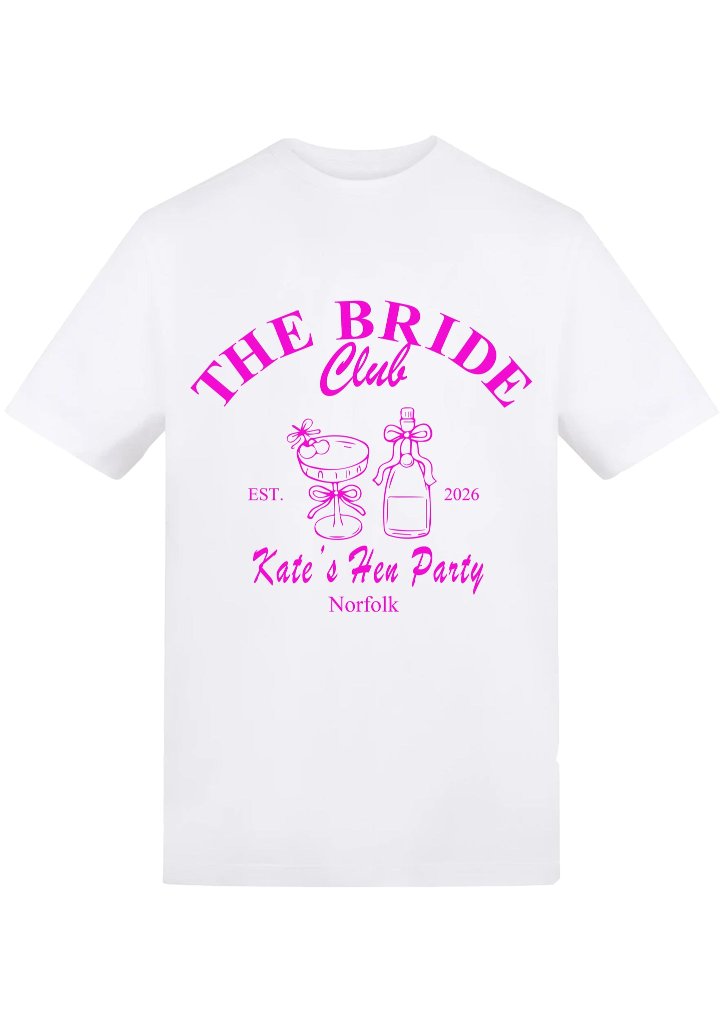 'The Bride Club' Hen Party T-Shirt